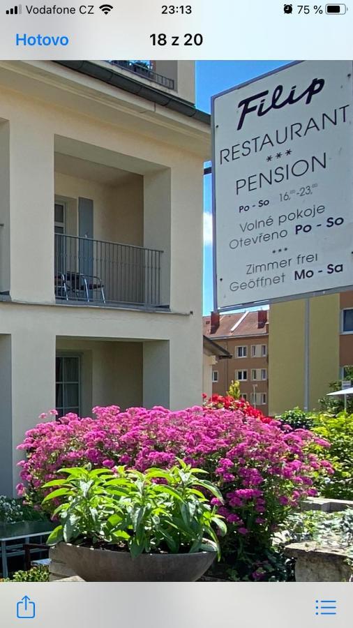Pension A Restaurace Filip II Marianske Lazne Exterior photo
